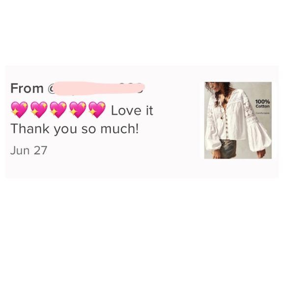 Cotton Bohemian Shirt White Crochet Lace Detailed V-Neck Long Lantern Sleeve - Picture 11 of 12